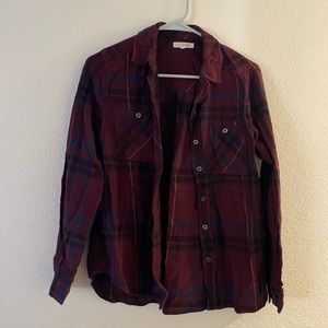 Maroon Flannel